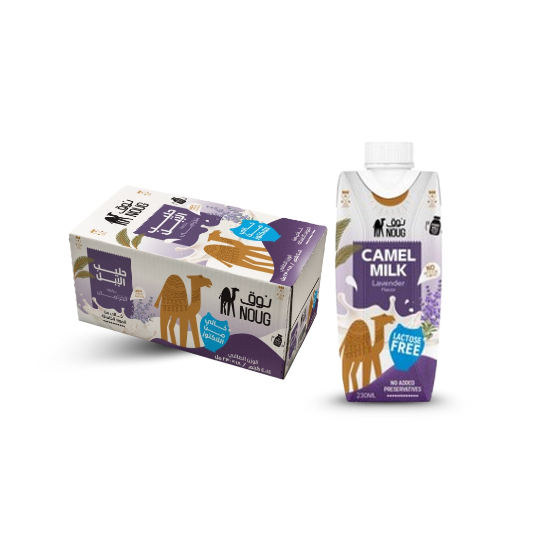 Noug Fresh Camel Milk with Lavender 230 ml