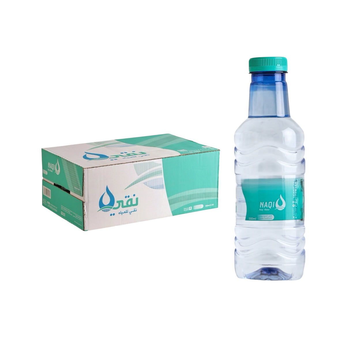 Naqi Water 330 ml 40 bottles