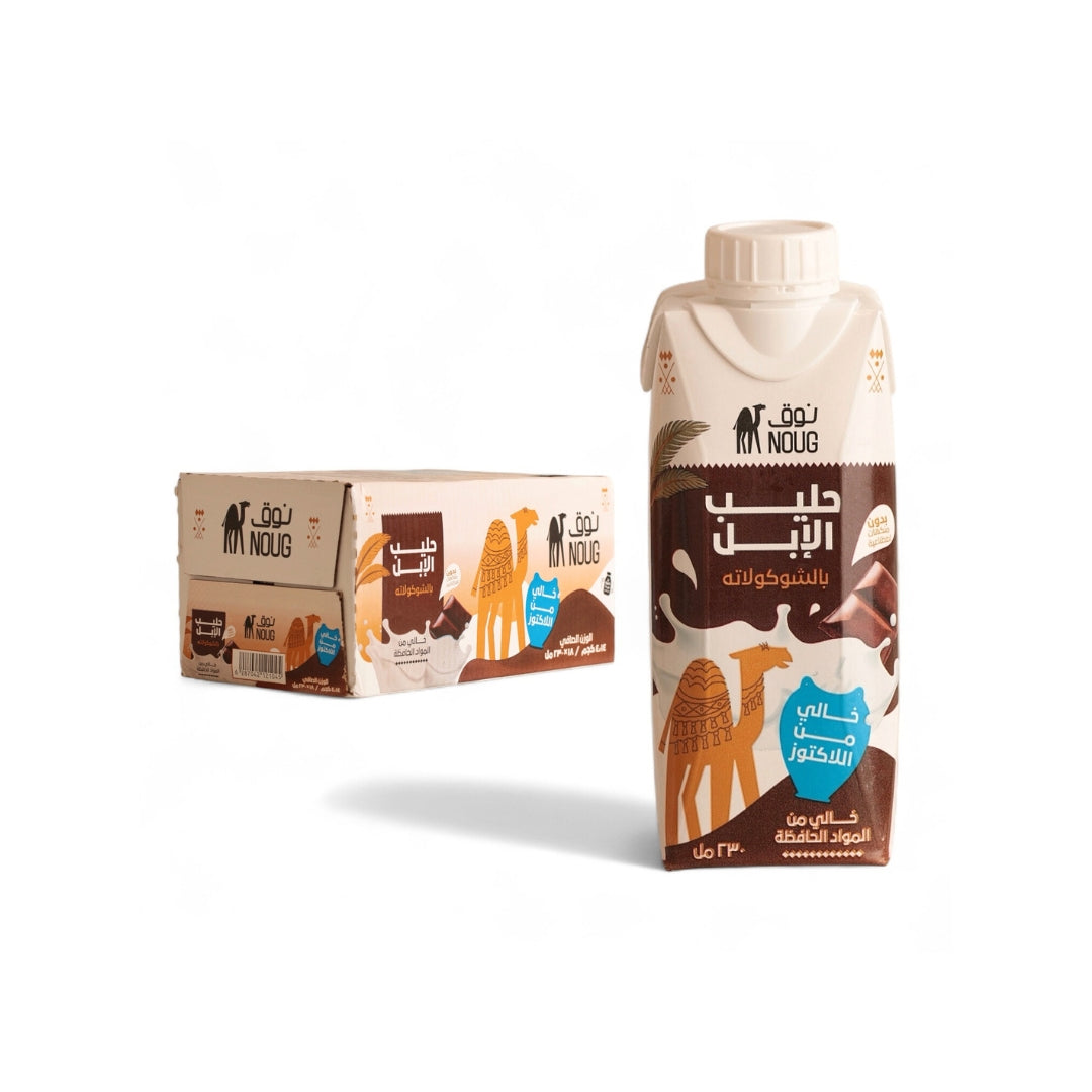Noug Fresh Camel Milk with Chocolate 230 ml