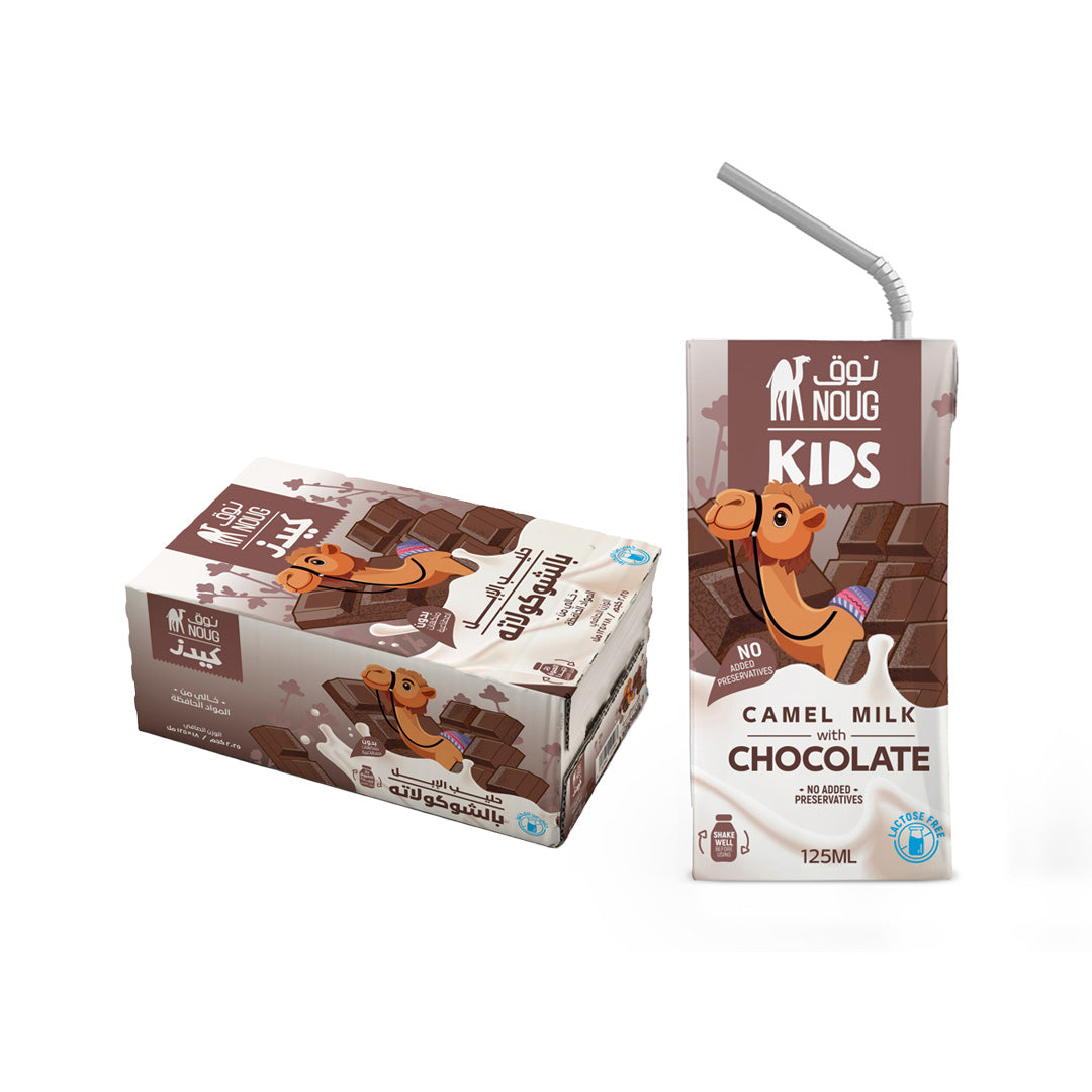 Noug Kids - Fresh Camel Milk with Chocolate 125 ml