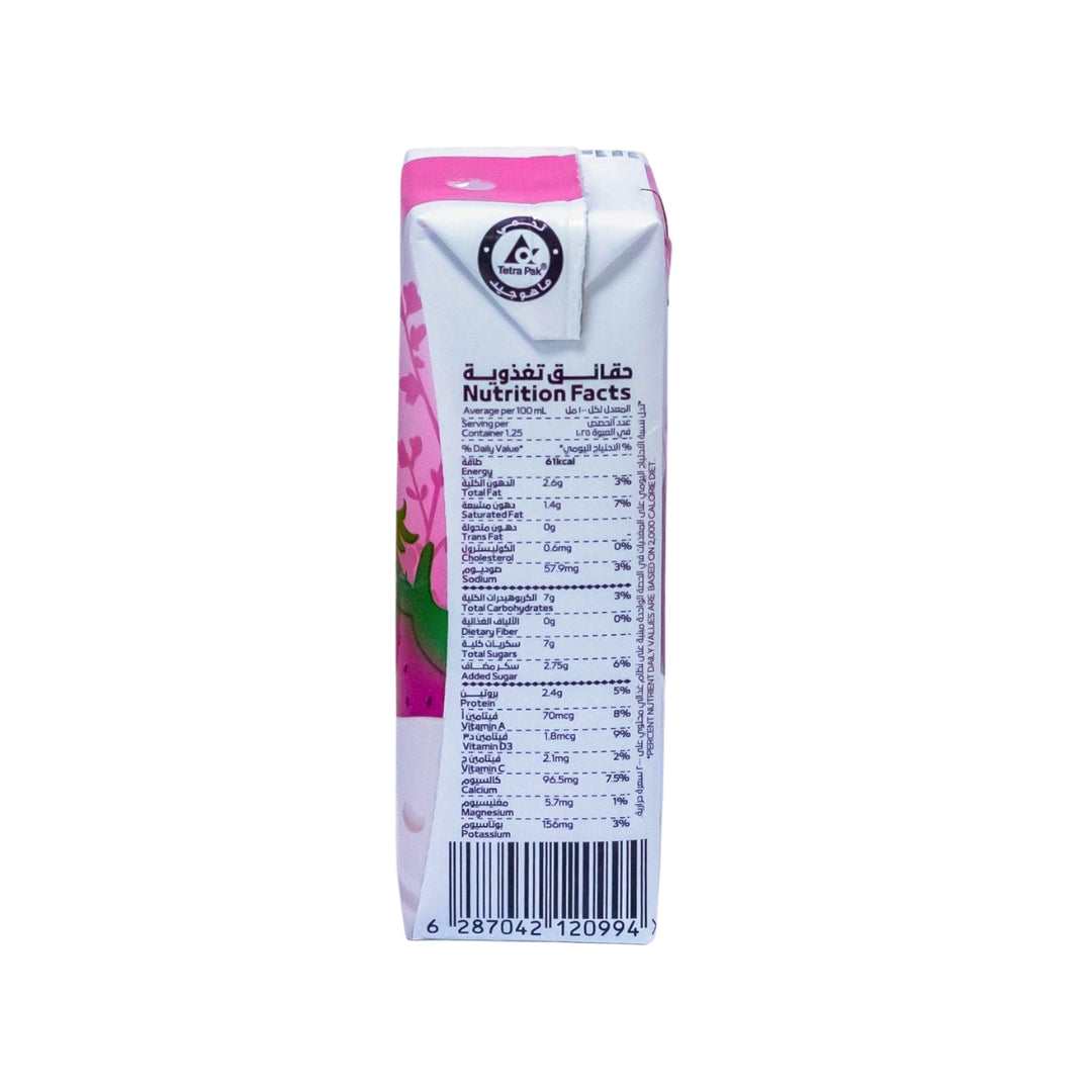 Noug Kids - Fresh Camel Milk with Strawberry 125 ml